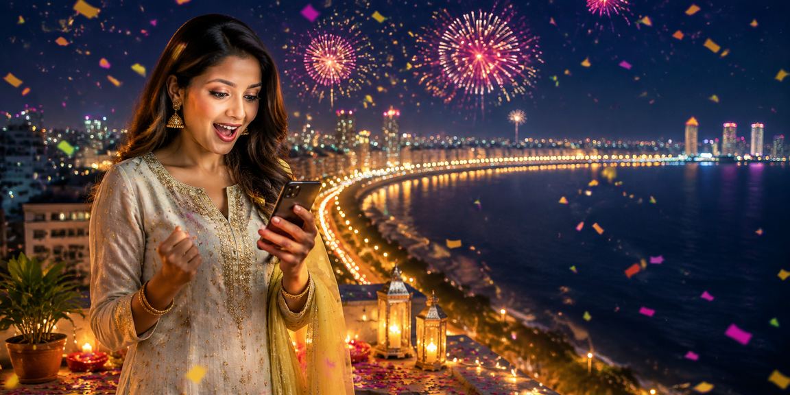 Mumbai Marine Drive casino app user enjoying betting